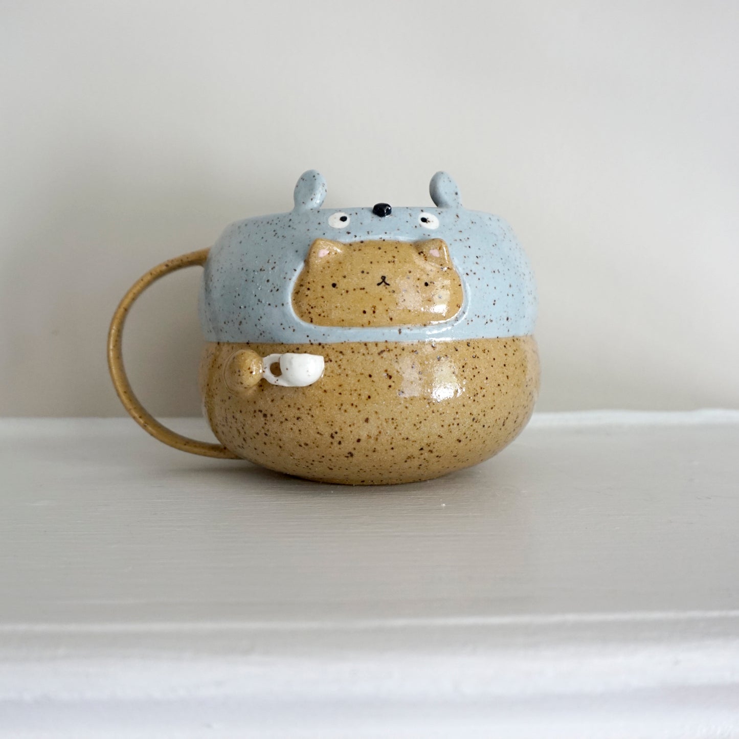 Totoro kitty mug